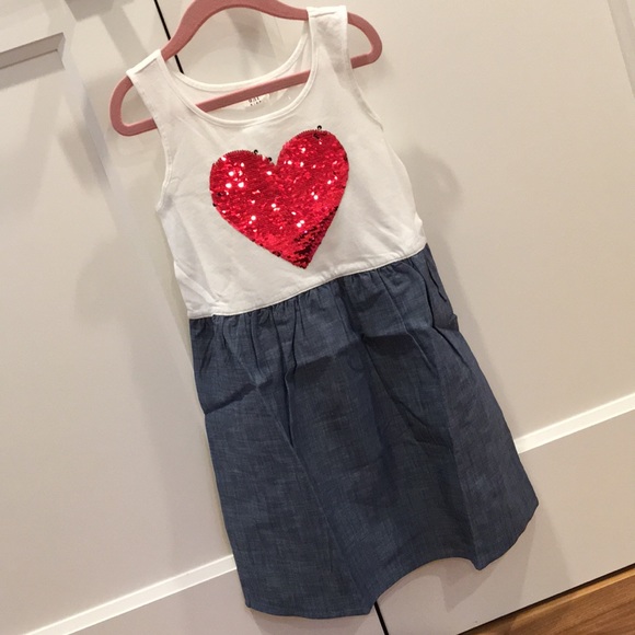 girls flippy sequin dress